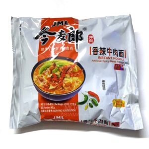 今麦郎袋装香辣牛肉面Spicy Beef Noodles 117g
