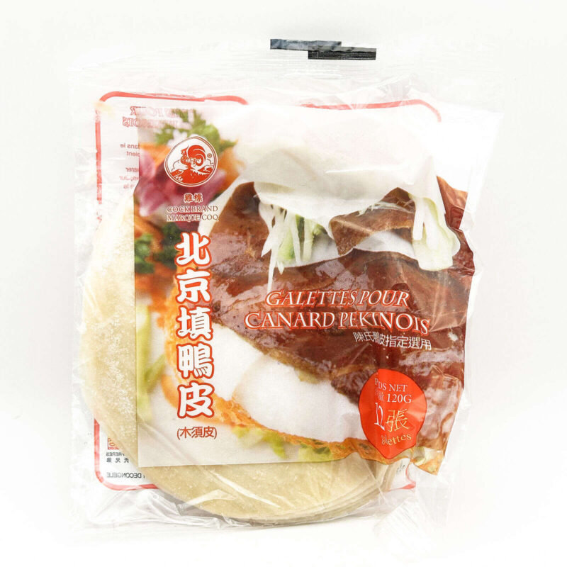 鸭皮Galette pour canard laque 12x10g