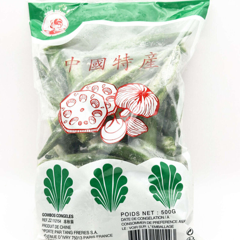 冻秋葵Gombo congele(Frozen Okra) 20/500g