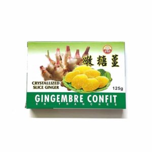 拳姜干Crystallized Slice Ginger psp 125g