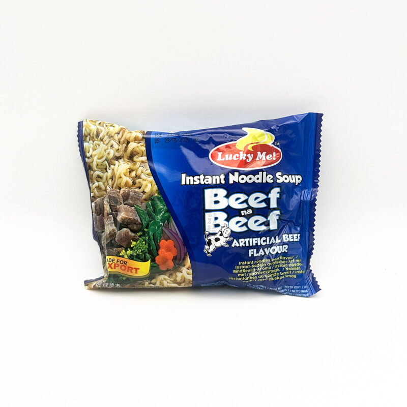 Instant Noodles Beef 55 G Lucky Me