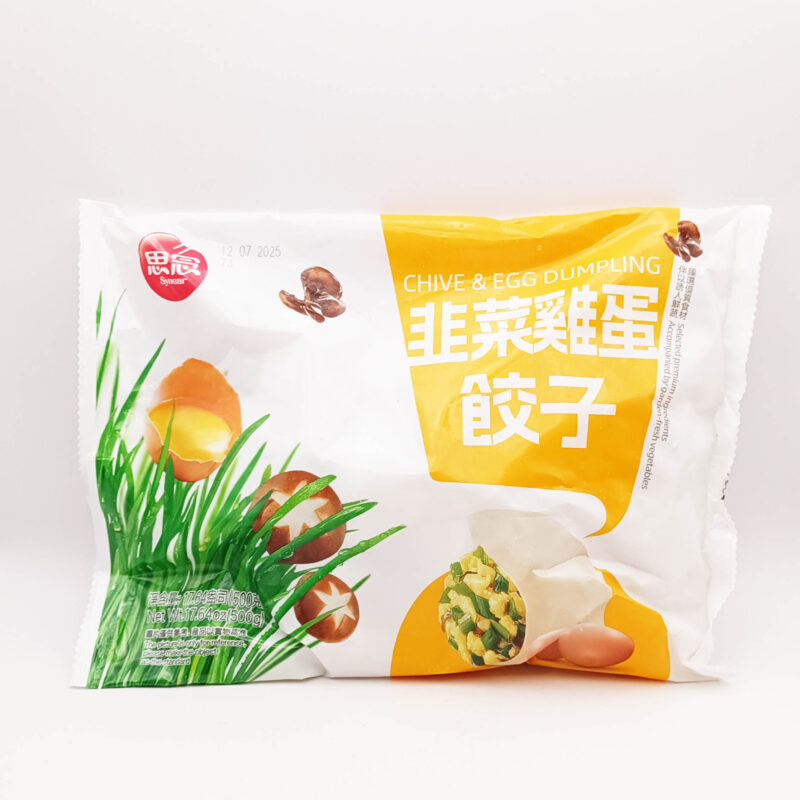 Vegetable Dumpling Chives & Egg 500g 思念韭菜鸡蛋饺