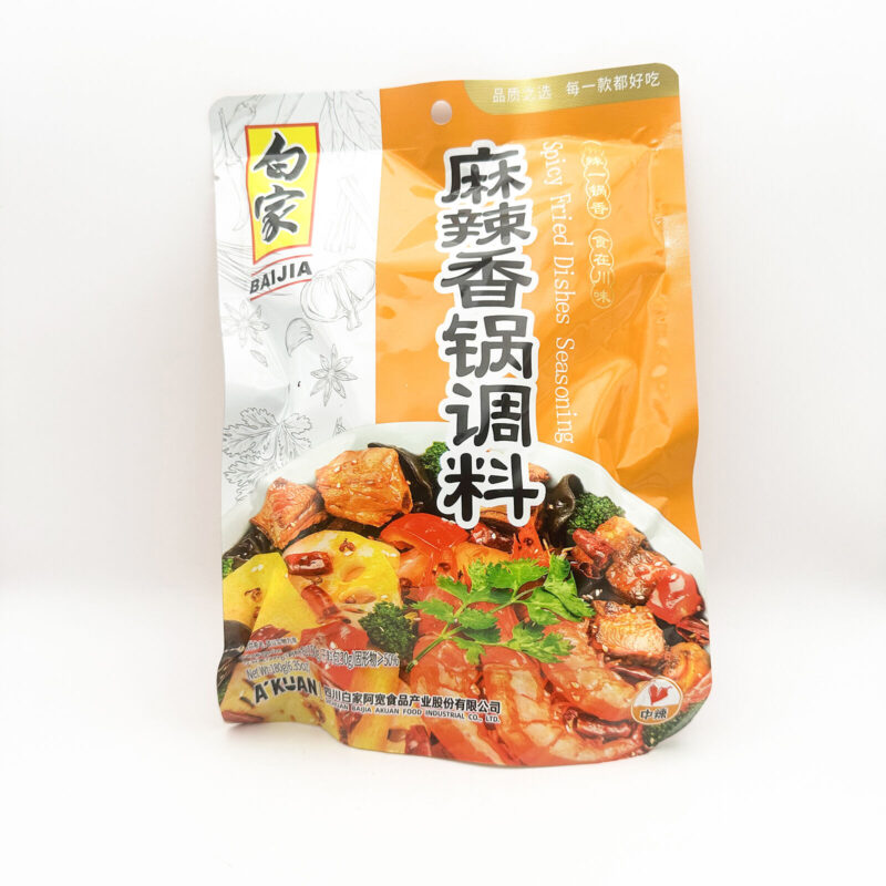 Spicy Fried Dishes Seasoning 180g 百家麻辣香锅料