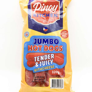 Jumbo Hot dogs cheese 320g