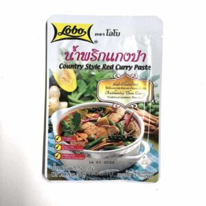 Spice paste red curry country LOBO 50g