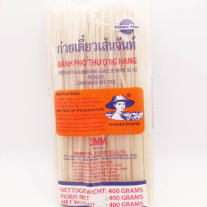 Rice sticksM 3mm FARMER pk 400g