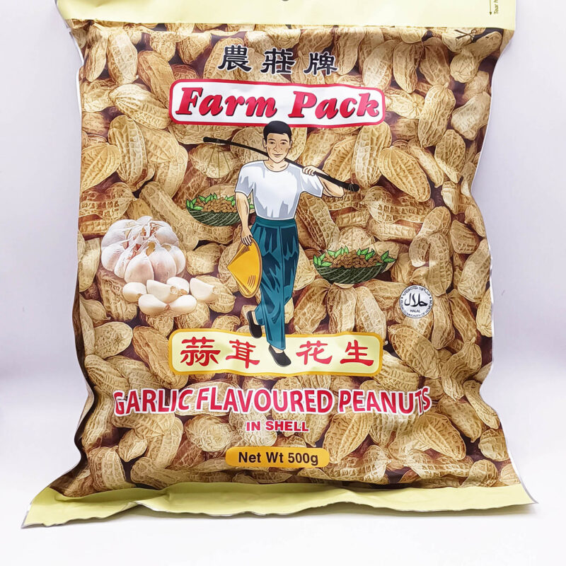 Cacahuetes à l'Ail 500g 蒜蓉花生