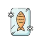 Frozen seafood
