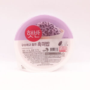 Cooked Black rice 210g Hetnahn